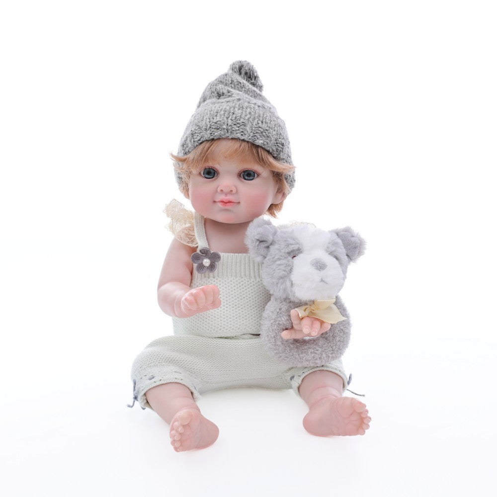 20-Zoll realistisches Reborn-Baby – 50 cm Ganzkörper-Vinylpuppe mit handbemalten Details und echtem Haar