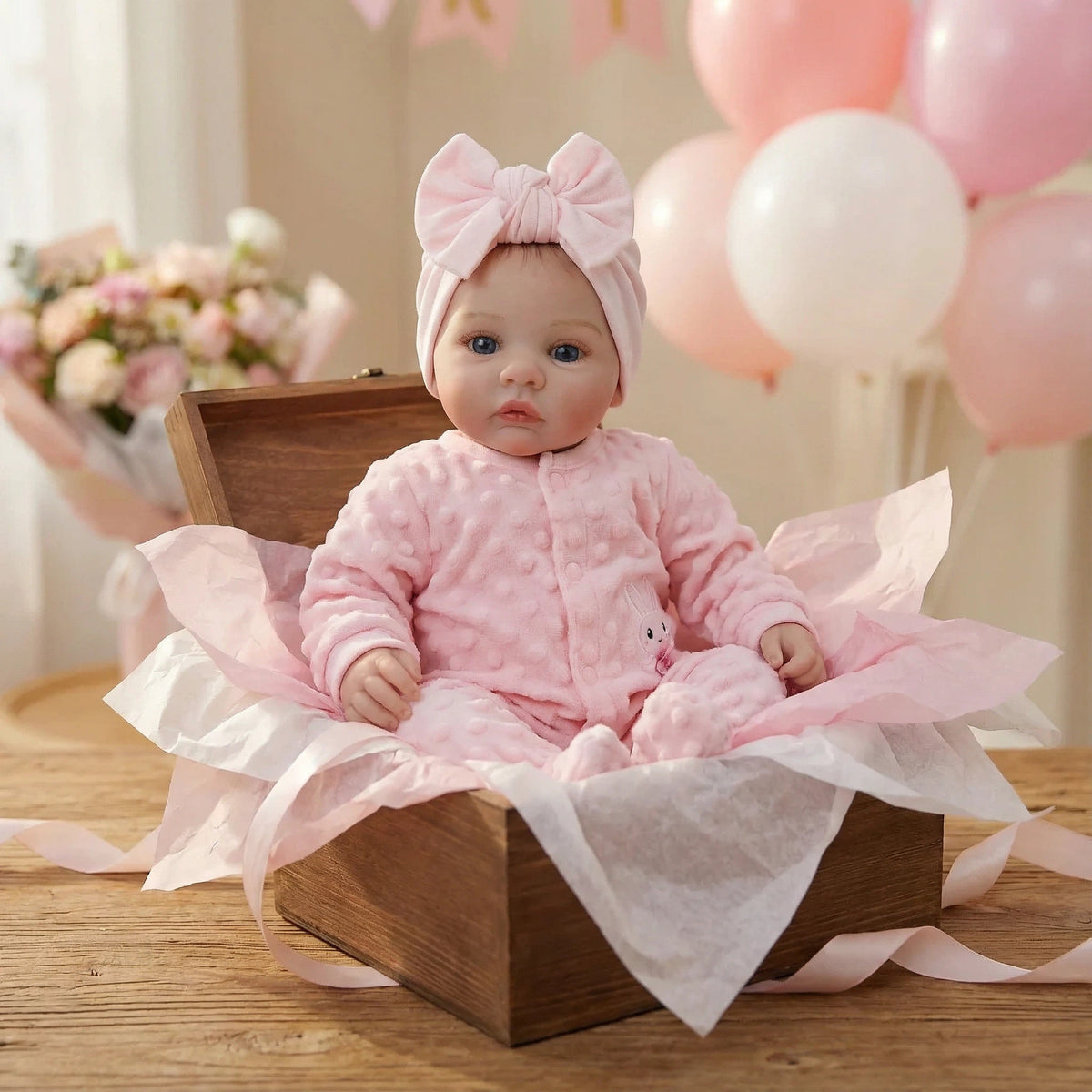 Realistische 45 cm Reborn-Puppe