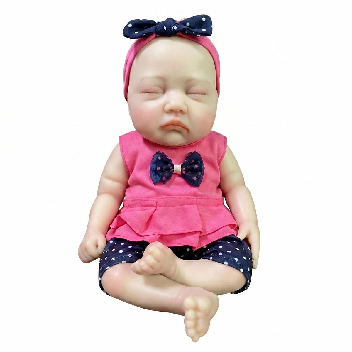 12 Zoll Reborn Realistisches Vollsilikon-Baby, eine lebensechte neugeborene Puppe mit weichem Körper und beweglichen Gliedmaßen, ein schönes Babygeschenk für Mädchen ab 3 Jahren