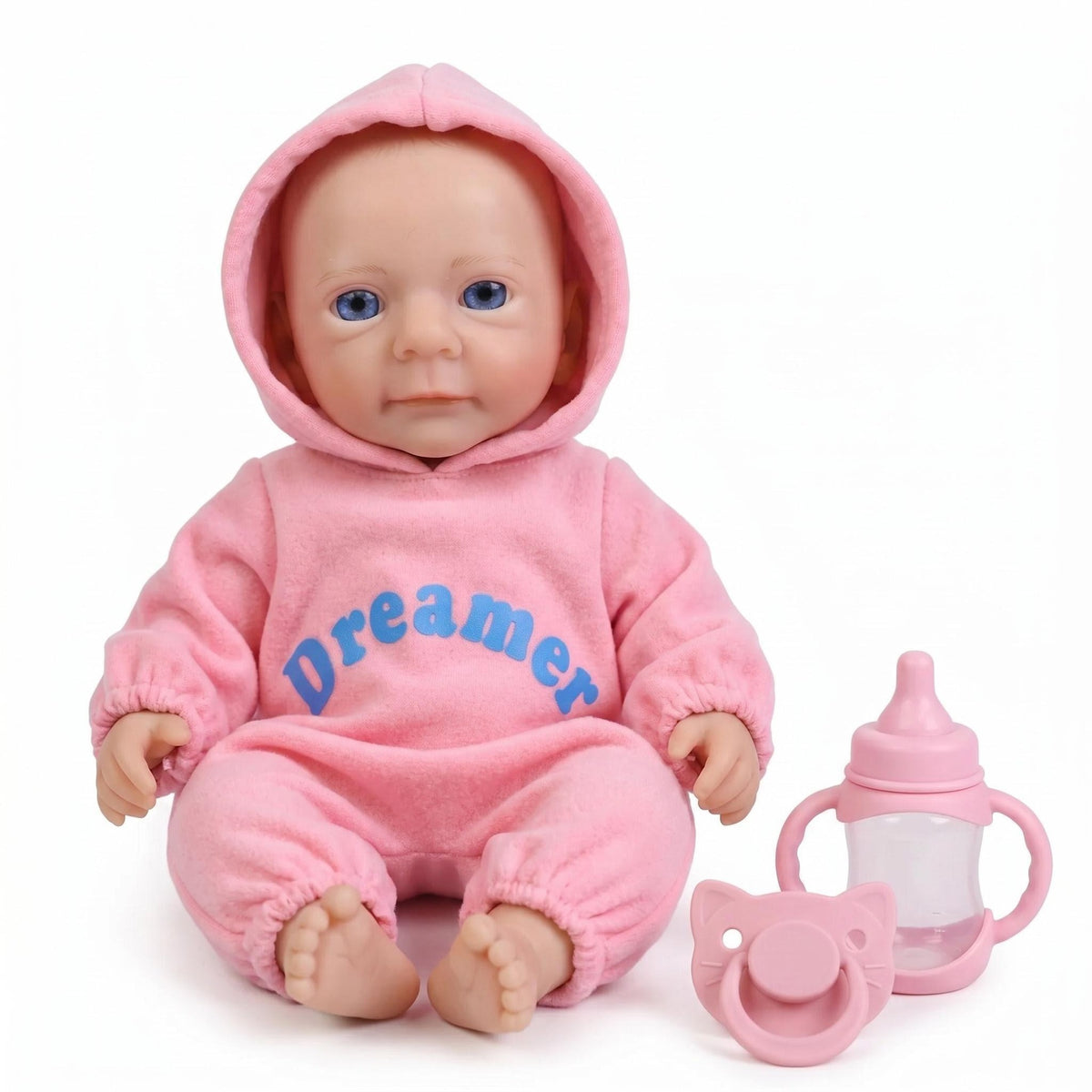12 Zoll Reborn Babypuppe Ganzkörper-Silikon super realistisch Neugeborene Puppen Simulation lebensecht