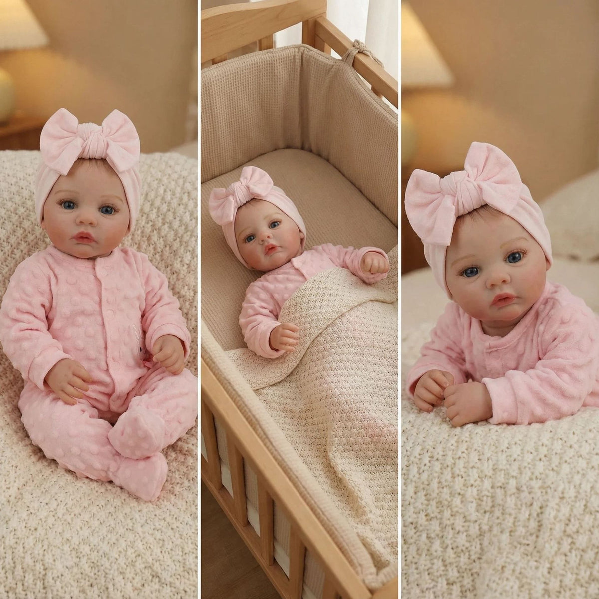 Realistische 45 cm Reborn-Puppe
