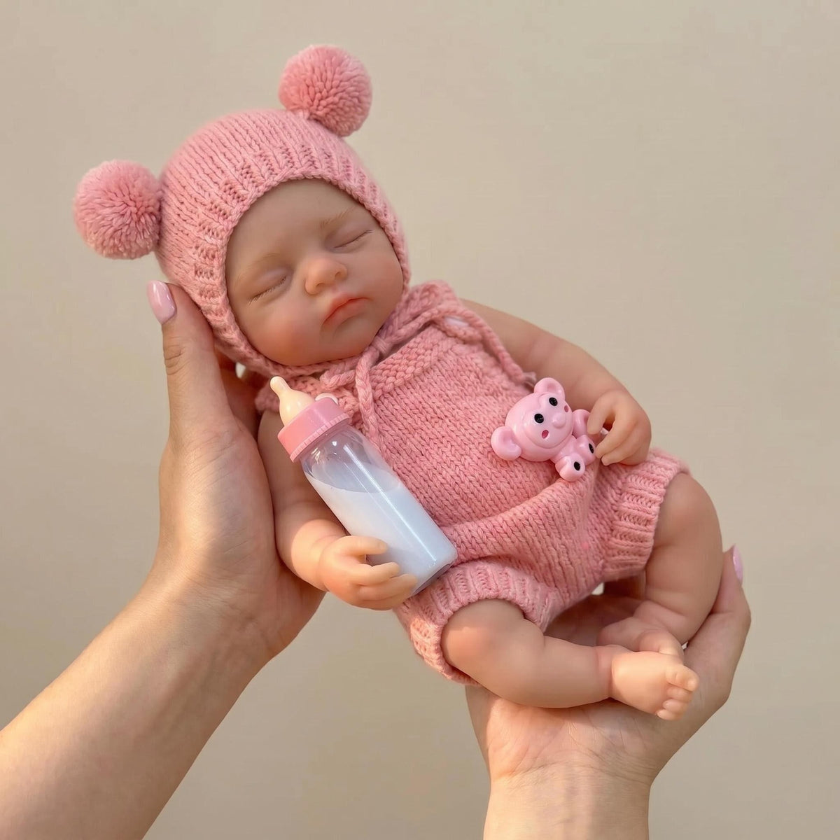 12 Zoll 30 cm vollmassive Silikon-Reborn-Babypuppe, flexibel, dehnbar, superweich, lebensechte Puppe, bestes Geschenk