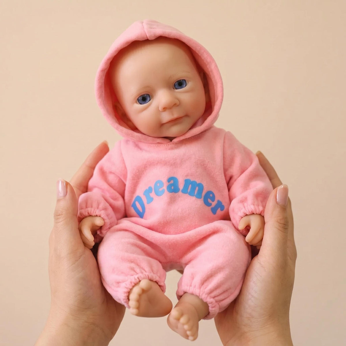 12 Zoll Reborn Babypuppe Ganzkörper-Silikon super realistisch Neugeborene Puppen Simulation lebensecht