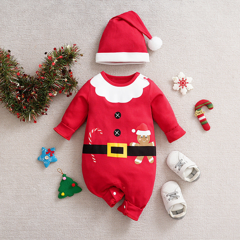 Suitable for 23/26/28 inch Christmas baby bodysuits