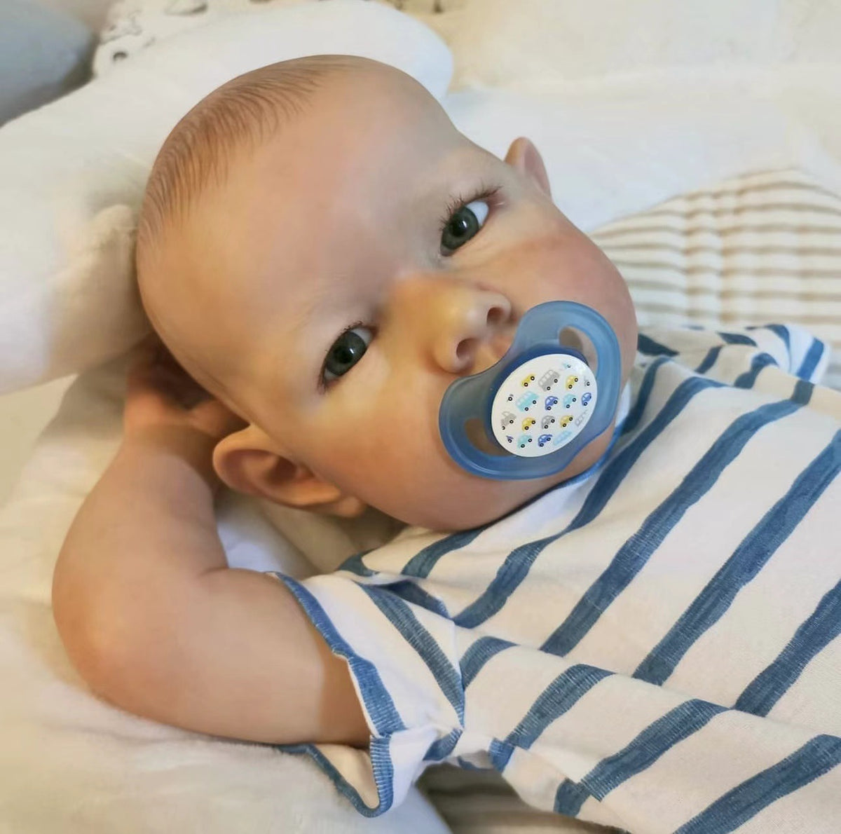 20 & 28 Zoll realistische Reborn-Puppen mit Stoffkörper, detaillierter 3D-Haut, handgefertigte Sammlerpuppe für Mädchen und Puppenliebhaber