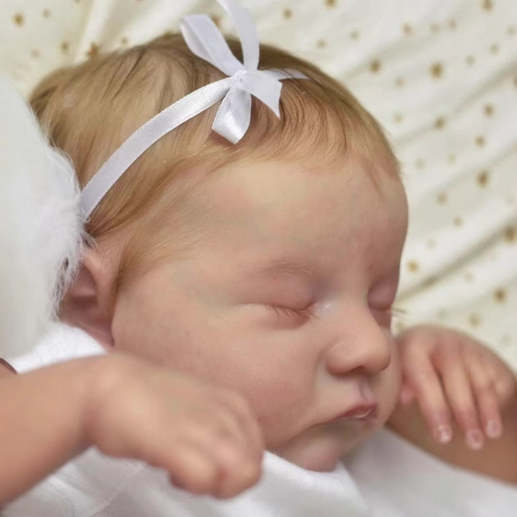 50 cm simulierte Reborn-Babypuppe aus Vollvinyl mit 3D-Haut Levi, Kindergeschenk