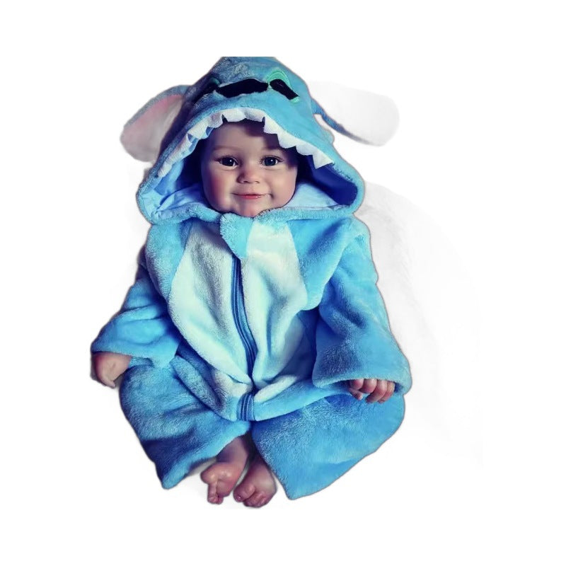 24-Zoll Reborn-Babypuppe mit Ganzkörper-Vinyl, realistisch handgefertigt, als Geschenk für Neugeborene