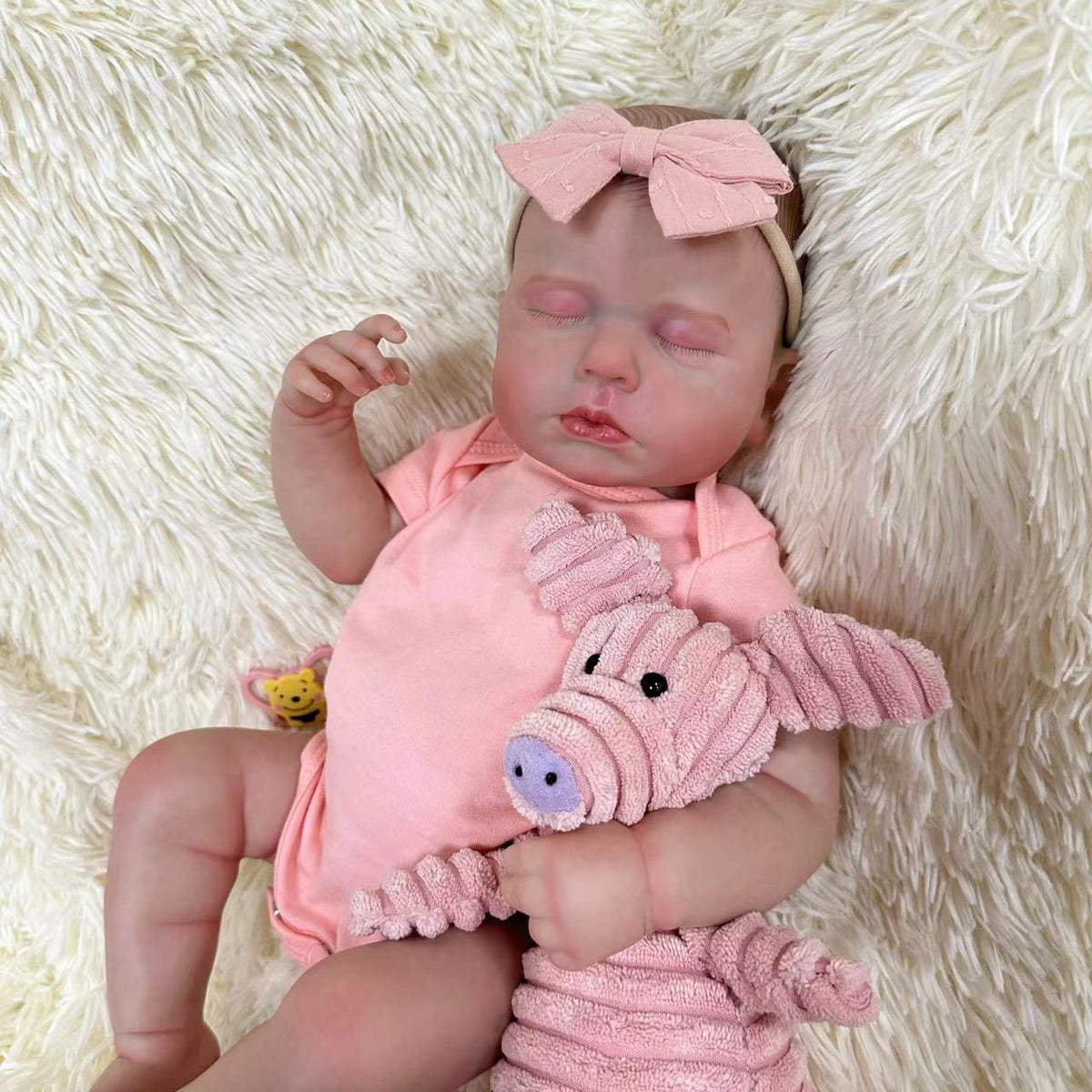 50 cm simulierte Baby-Reborn-Puppe aus Vollvinyl, Geschenk für Kinder