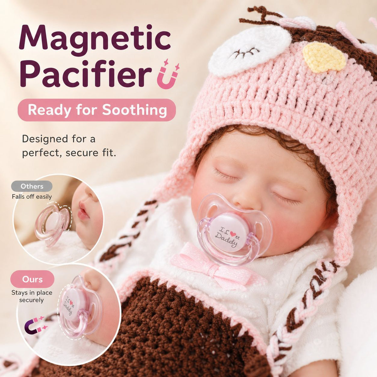 16 Zoll Reborn-Babypuppe aus massivem Vollsilikon, 3D-Haut mit sichtbaren Adern, handgefertigt, Neugeborenen-Spielzeug, ideales Geschenk für Kinder, Mädchen und Sammler
