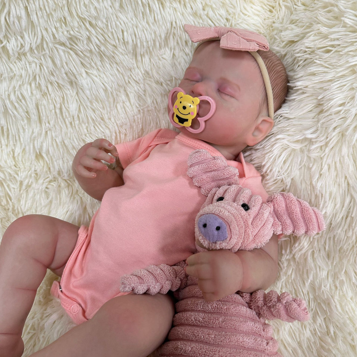 50 cm simulierte Baby-Reborn-Puppe aus Vollvinyl, Geschenk für Kinder