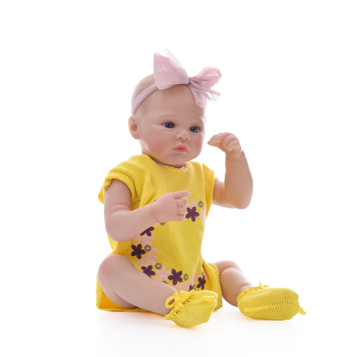 50 cm große, voll gummierte Reborn-Puppe, Simulations-Baby, Schätze