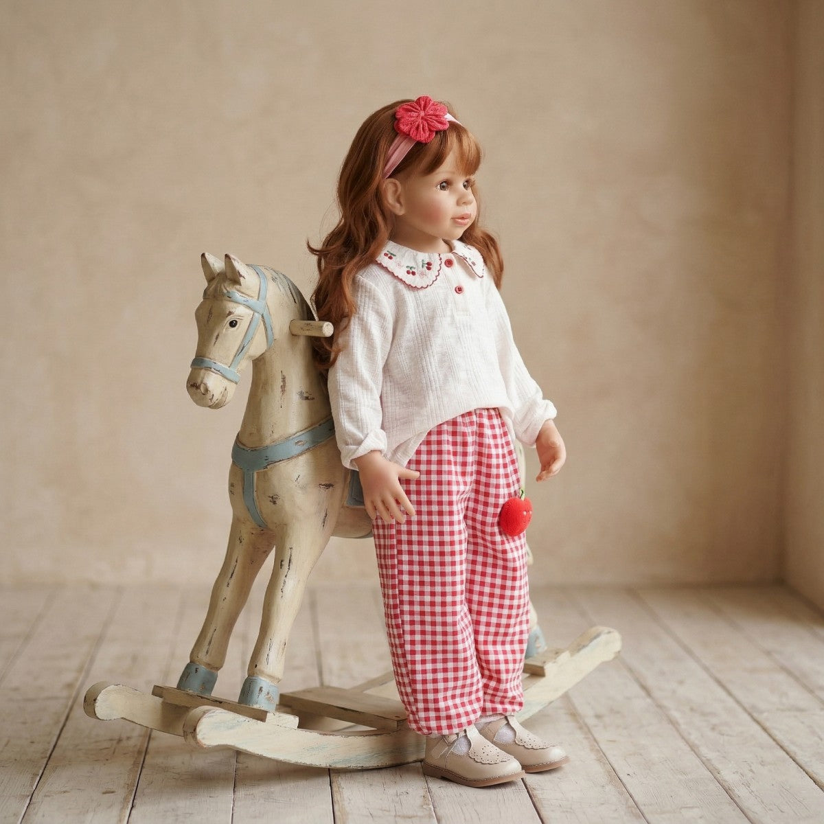 100 cm große 4-6-jährige Mädchenpuppe, naturgetreue Puppe, BJD-Gelenkpuppe