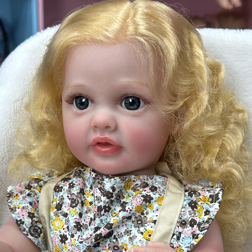 22 Zoll lebensgroße Reborn-Puppe aus Vollvinyl, geschätztes Erbstück für Geburtstagsfeiern und die Feiertagseinkaufssaison