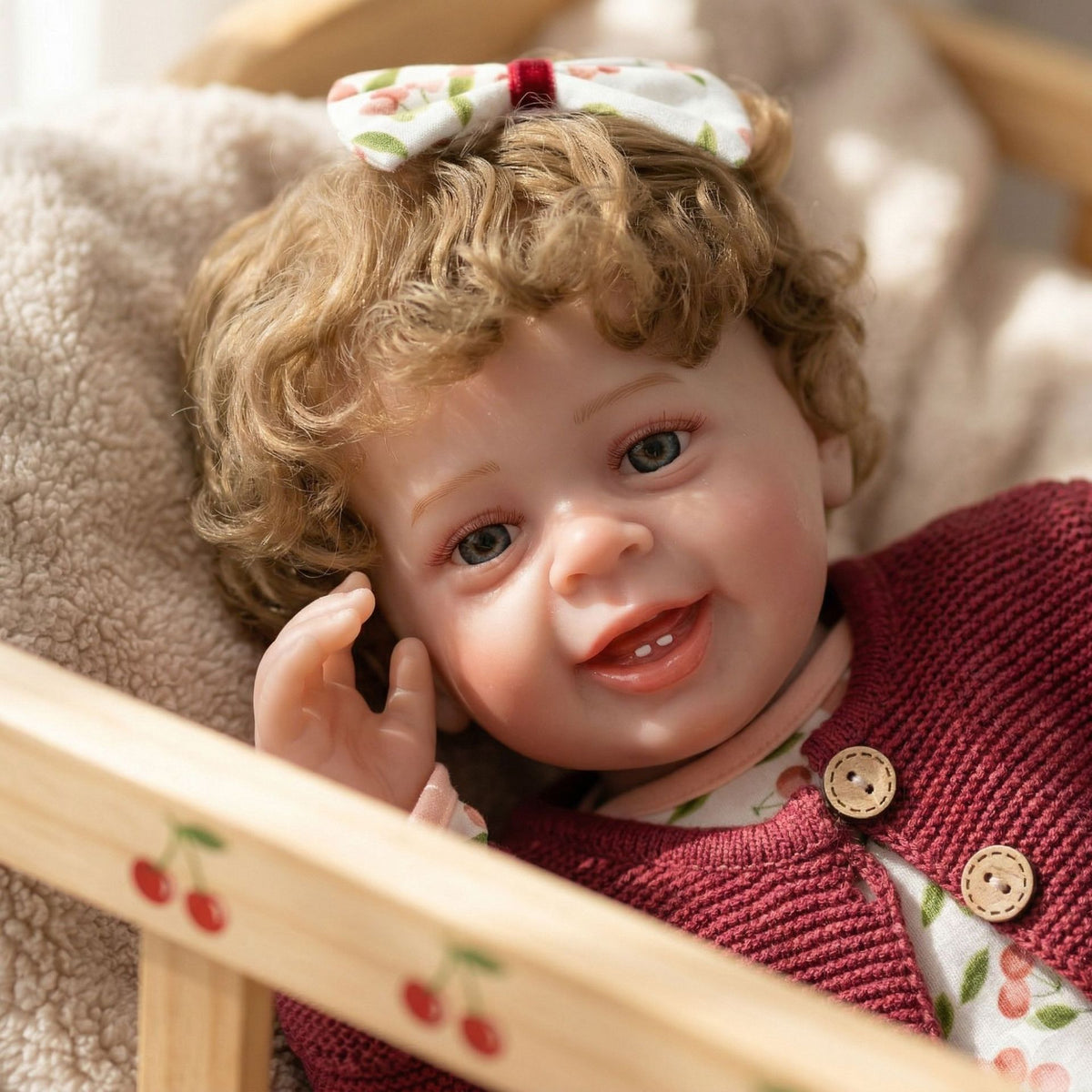 22 Zoll neue Reborn-Puppe mit Ganzkörper-Vinyl, simulierte Spielzeugpuppe, Puppengeschenk, Babygeschenk