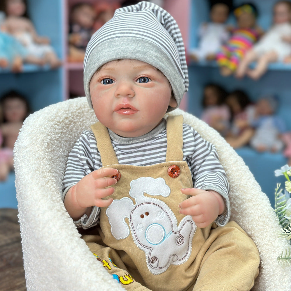 20-Zoll-Ganzvinylpuppe, wunderbares Geschenk für Kinder und erwachsene Sammler