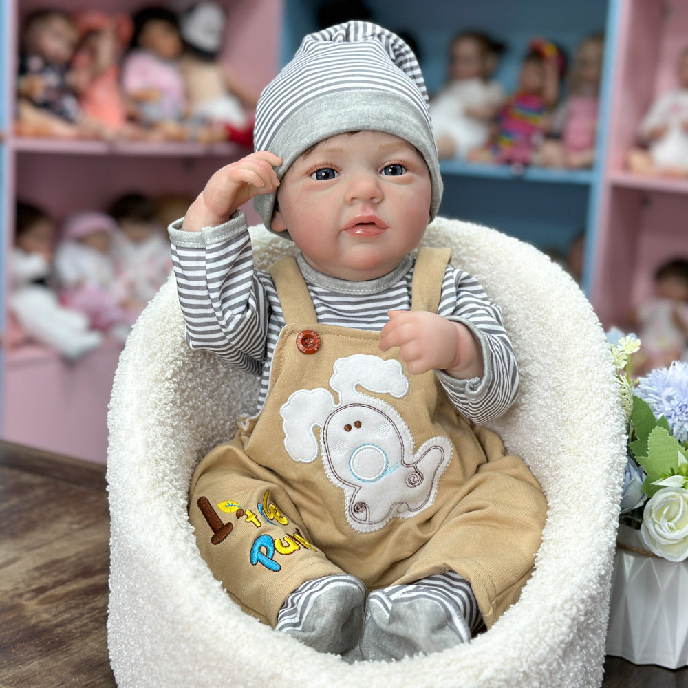 20-Zoll-Ganzvinylpuppe, wunderbares Geschenk für Kinder und erwachsene Sammler
