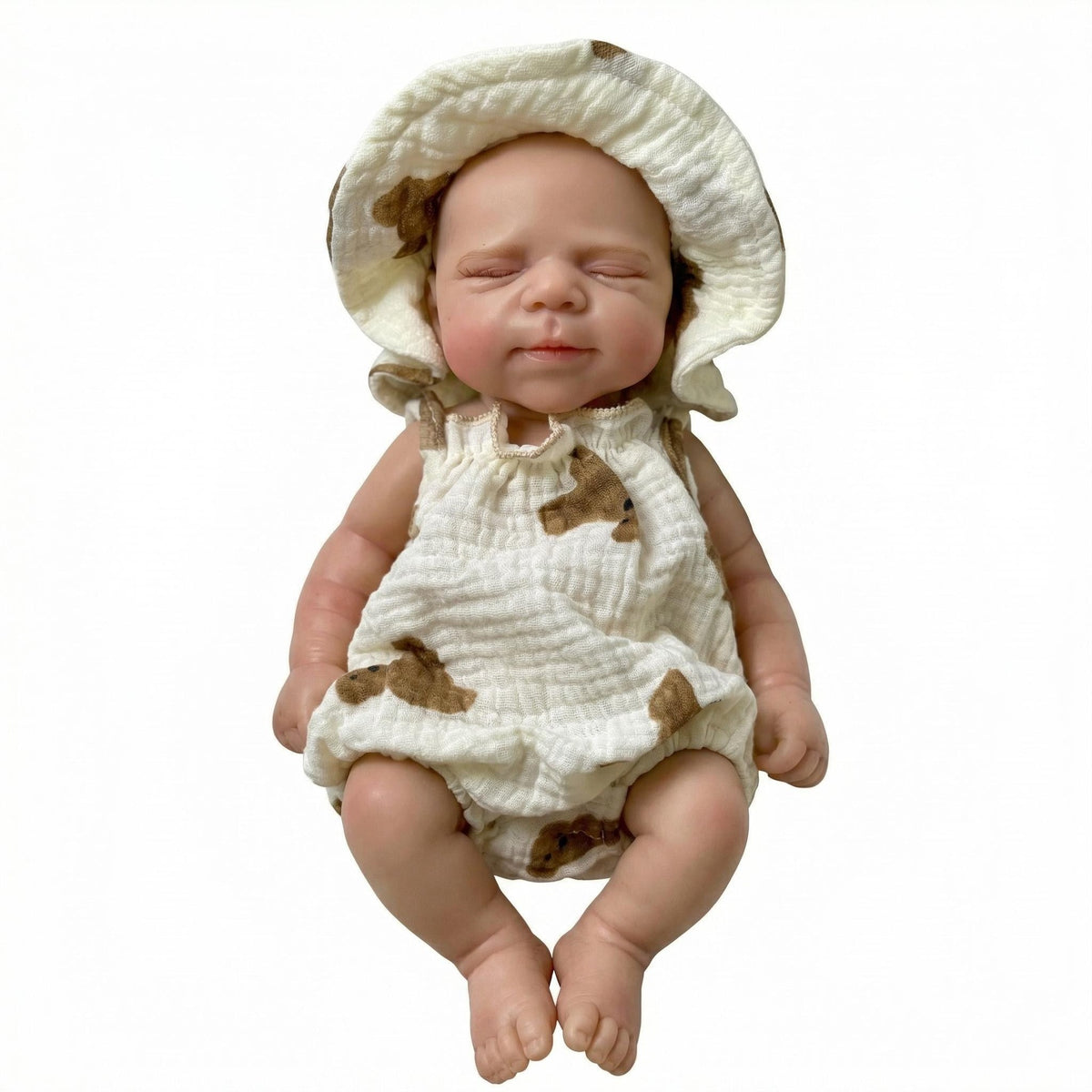 12 Zoll ärmelloser Jumpsuit für Pascale Reborn-Puppe aus Vollsilikon