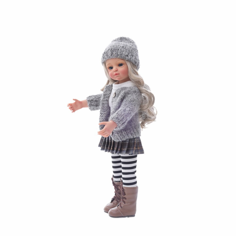 45 cm Puppenmädchen, süße handgefertigte Puppe, Geschenk