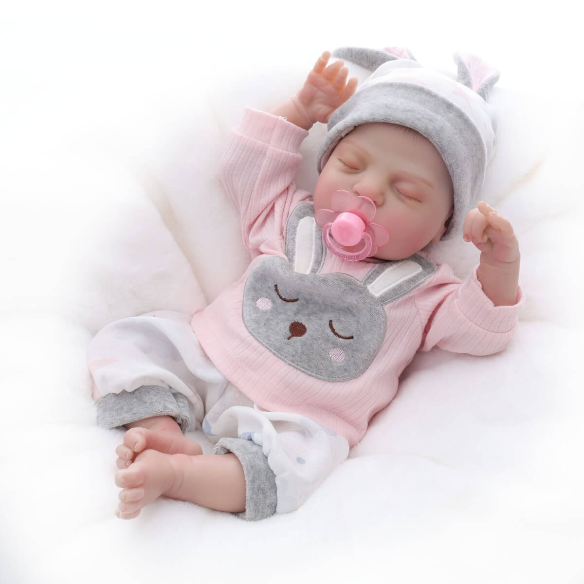 45 cm Reborn-Puppenkleidung Höhe Farbe Simulationsbaby