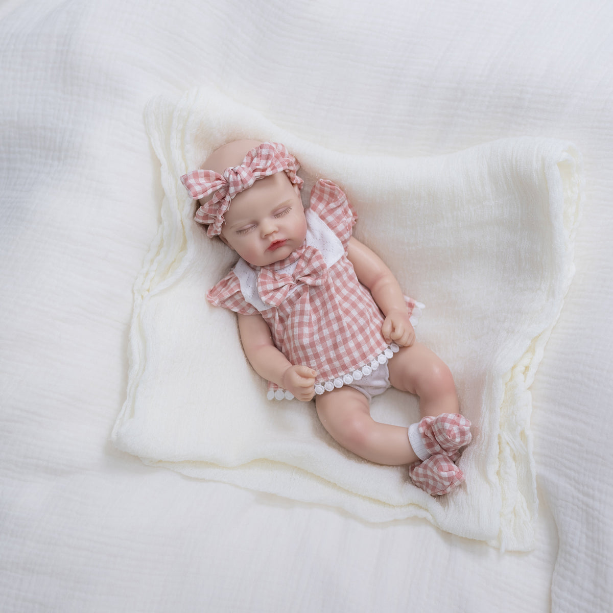 12-Zoll lebensechte Reborn-Puppe mit Ganzkörper-Silikon, geeignet für Rollenspiele und als Dekoration, flexibles Geschenk für Feiertage und Geburtstagsfeiern