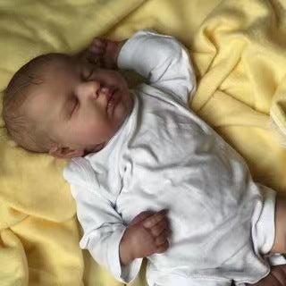19 Zoll Reborn-Babypuppe, voller Vinylkörper, realistische handgefertigte Neugeborenen-Puppen für Mädchen als Geschenk