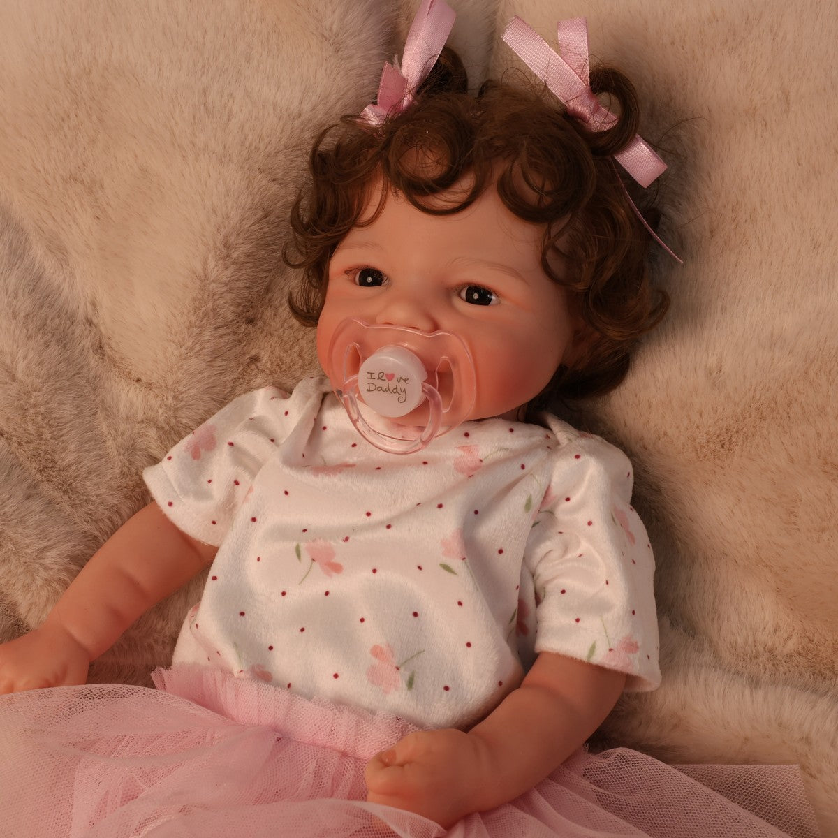 16 Inch Soft Silicone Reborn Baby Doll Lifelike Newborn Baby Cute Girl Realistic Children