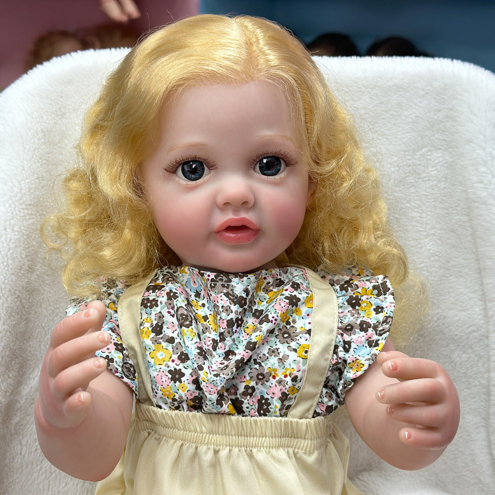 22 Zoll lebensgroße Reborn-Puppe aus Vollvinyl, geschätztes Erbstück für Geburtstagsfeiern und die Feiertagseinkaufssaison