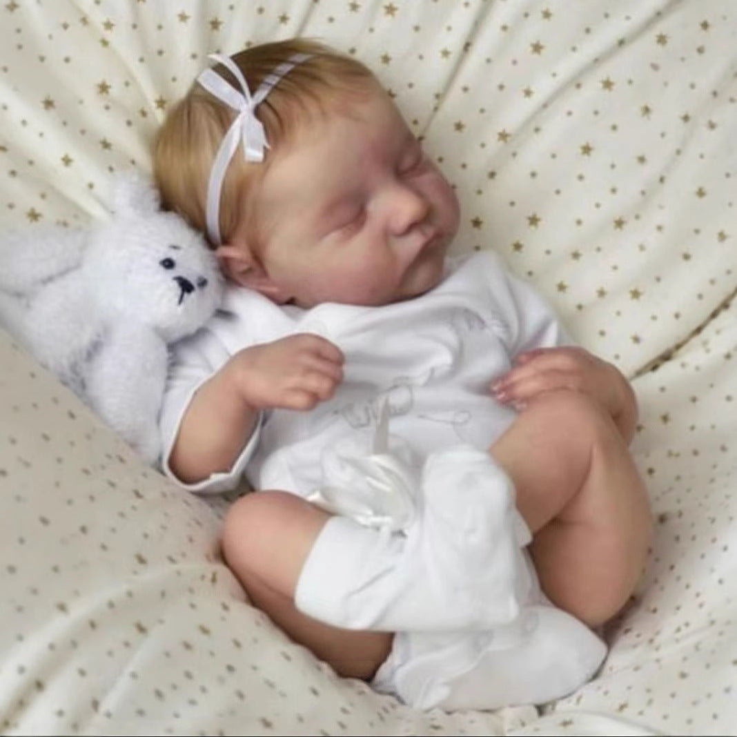 50 cm simulierte Reborn-Babypuppe aus Vollvinyl mit 3D-Haut Levi, Kindergeschenk