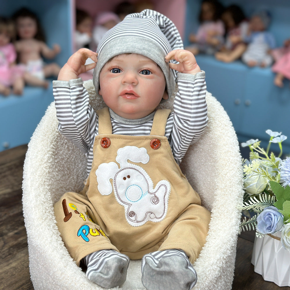 20-Zoll-Ganzvinylpuppe, wunderbares Geschenk für Kinder und erwachsene Sammler