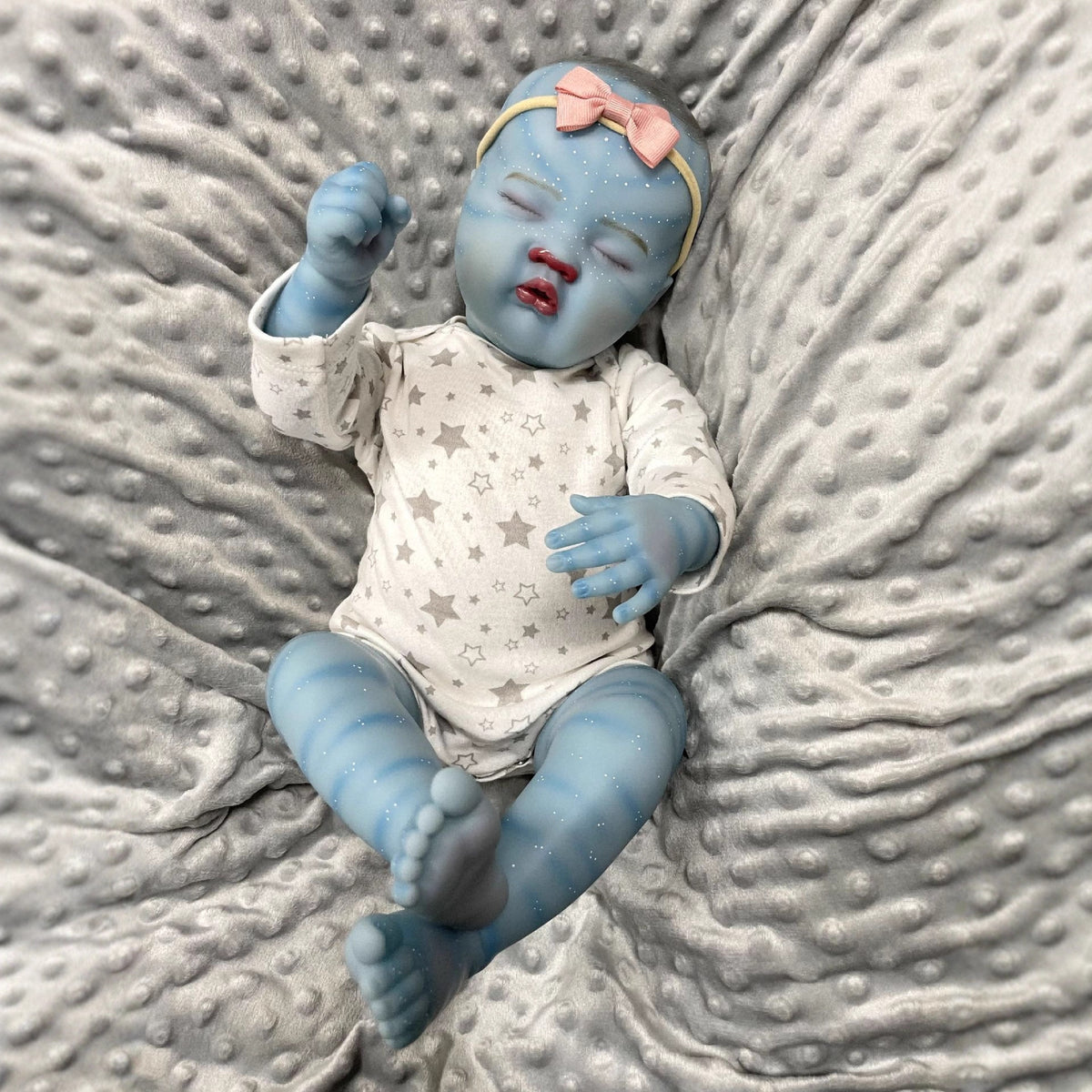 20-Zoll Stoffkörper-Fantasy-Alien-Reborn-Puppe, perfektes Andenken für Geburtstage und Feiertage
