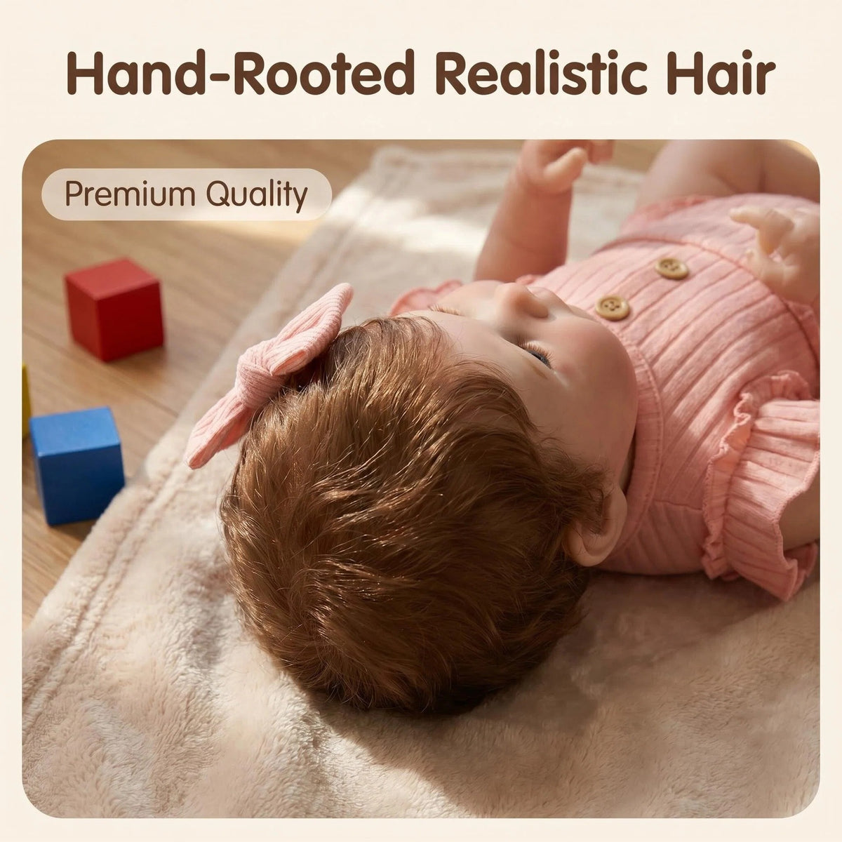 Die 18 Zoll große Reborn-Puppe aus Vollvinyl passt hervorragend in Geschenkboxen für die Feiertage und ist ein perfektes Geschenk, um Töchter, Enkelinnen oder Puppenliebhaber an Geburtstagen und zu wichtigen westlichen Feiertagen zu überraschen.