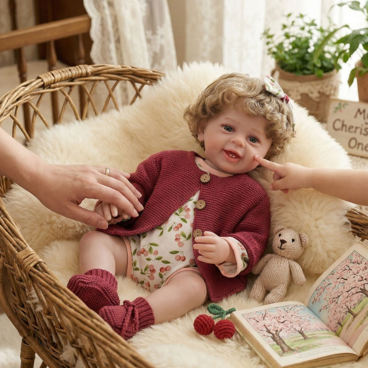 22 Zoll neue Reborn-Puppe mit Ganzkörper-Vinyl, simulierte Spielzeugpuppe, Puppengeschenk, Babygeschenk