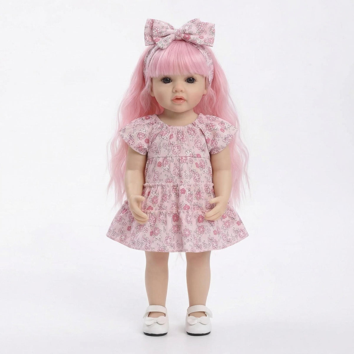 22 Zoll Blumen-Jumpsuit Betty Reinkarnationspuppe Reborn-Puppe