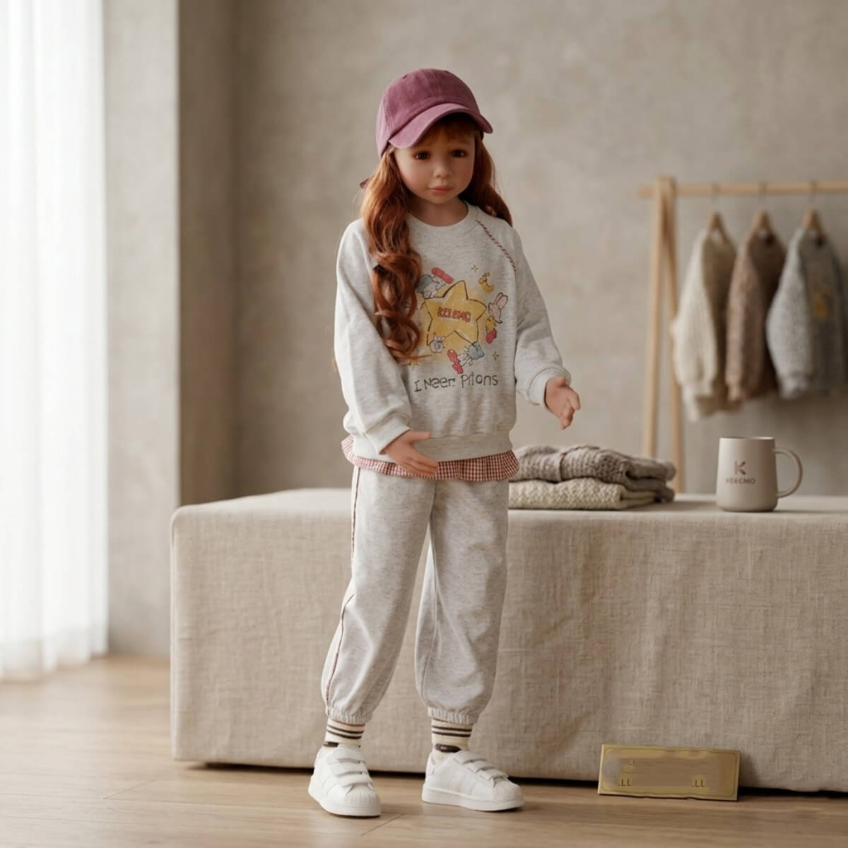 120 cm große BJD-Gelenkpuppe für 5–6-jährige Mädchen