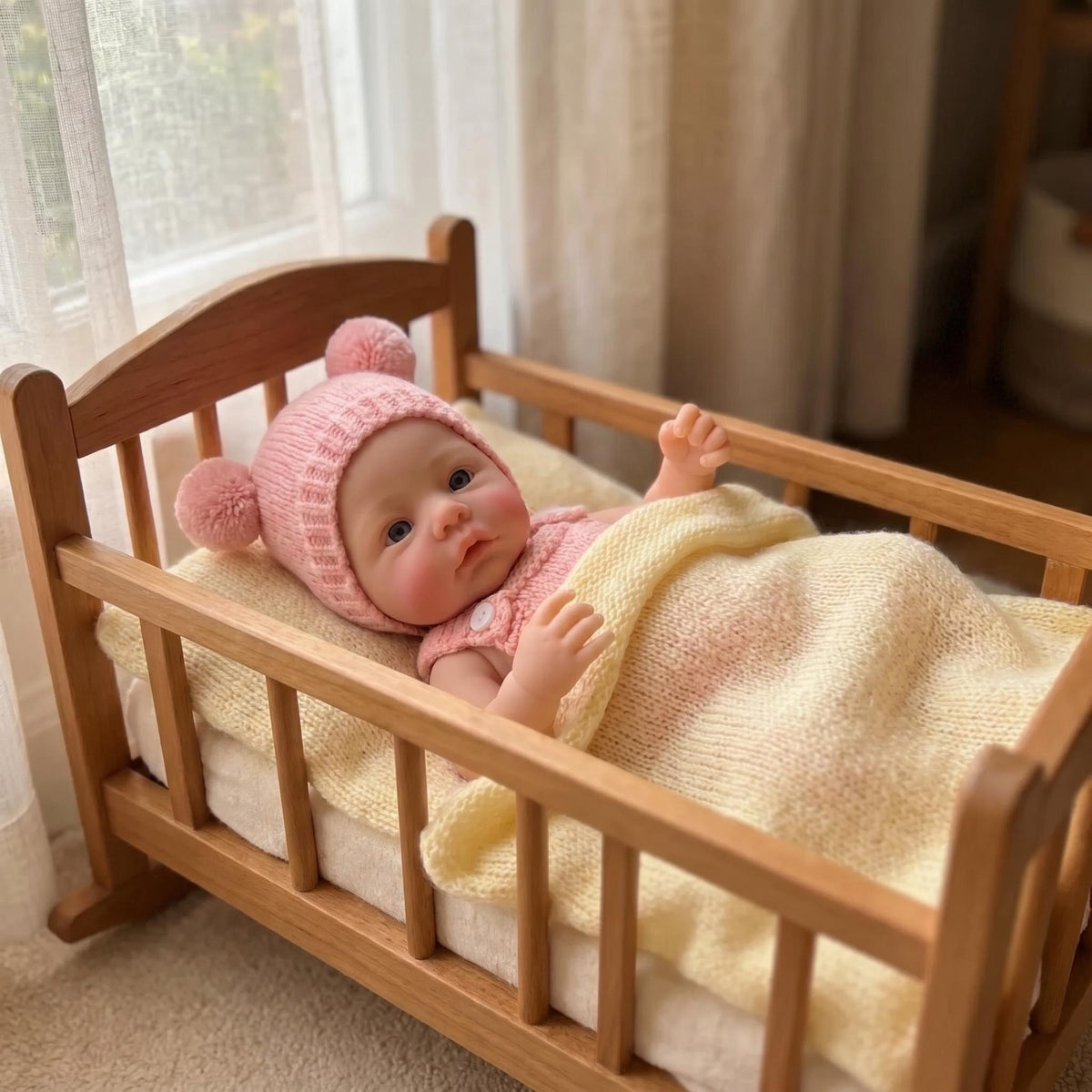 30 cm (12 Zoll) Reborn-Puppe aus Vollsilikon, realistisch und neugeboren, weiches Silikon für Babys, ein Geschenk für meinen Partner