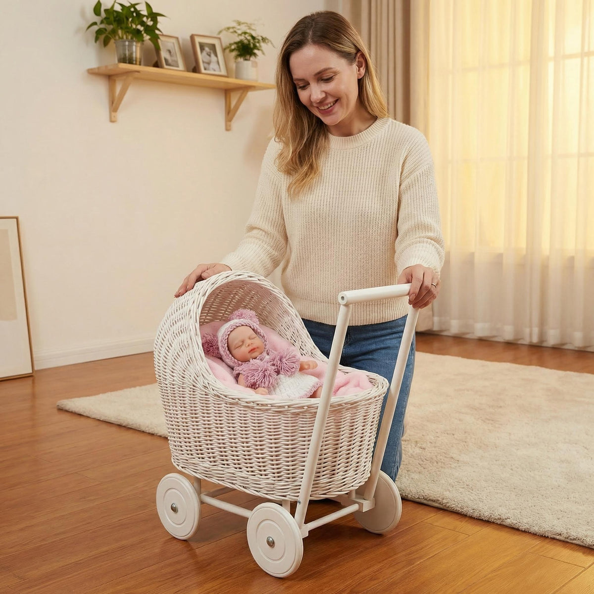 6 Zoll Micro Sleeping Full Silicone Mini Baby Reborn Puppe mit Fütterungszubehör Realistische Puppe