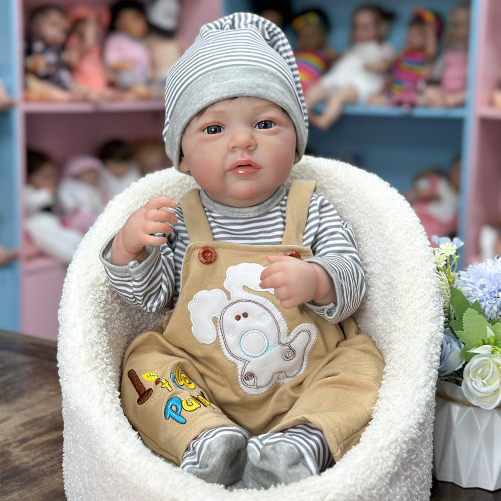 20-Zoll-Ganzvinylpuppe, wunderbares Geschenk für Kinder und erwachsene Sammler