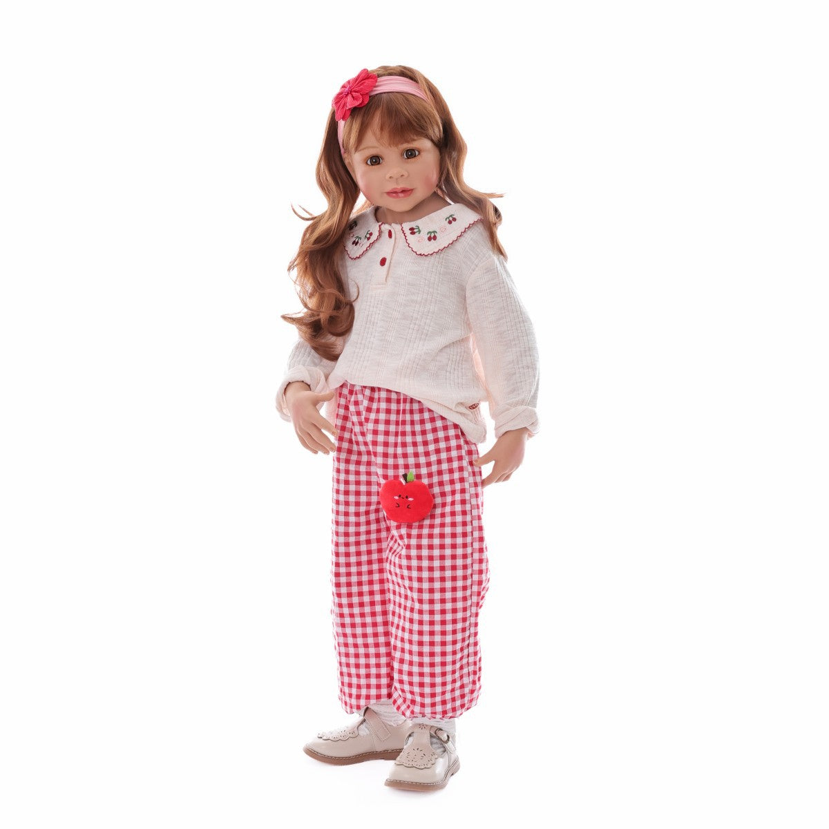 100 cm große 4-6-jährige Mädchenpuppe, naturgetreue Puppe, BJD-Gelenkpuppe