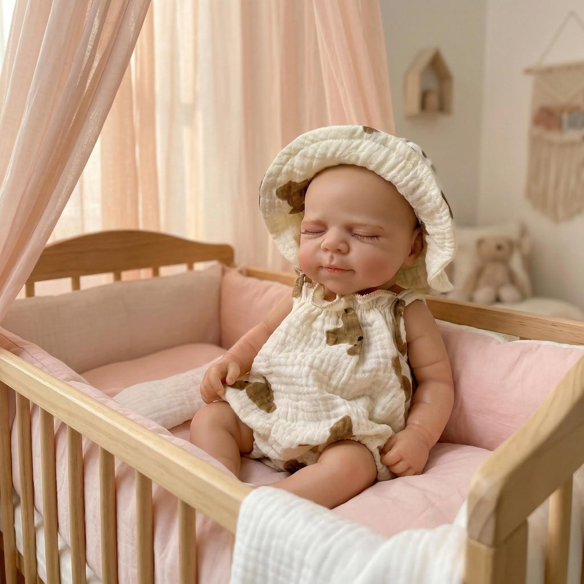 12 Zoll ärmelloser Jumpsuit für Pascale Reborn-Puppe aus Vollsilikon