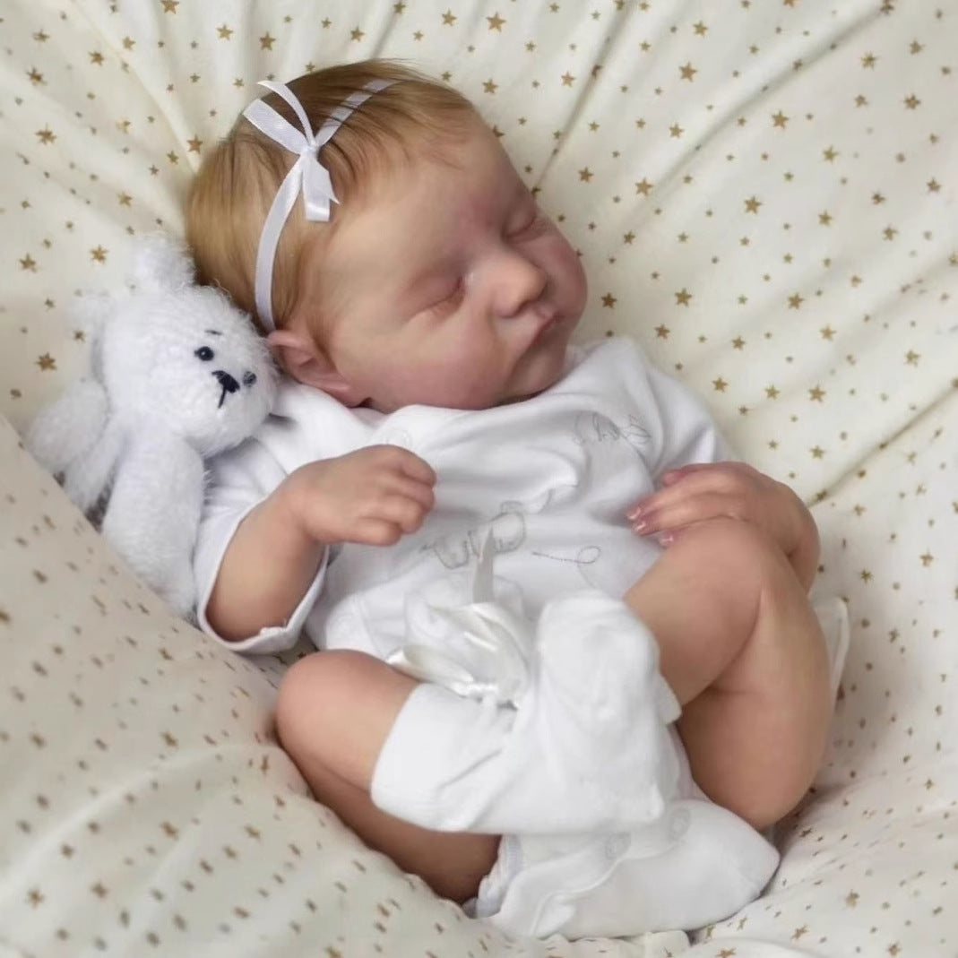 50 cm simulierte Reborn-Babypuppe aus Vollvinyl mit 3D-Haut Levi, Kindergeschenk