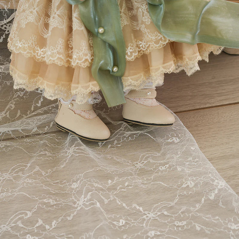 20-Inch/50cm Handcrafted Bisque Vintage Palace-Style Porcelain Doll - Reborn Doll Australia