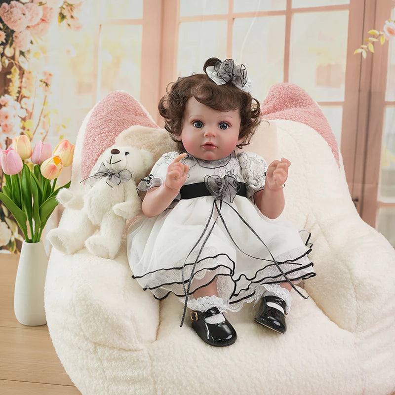 Realistic Reborn Baby Doll Girl 22-inch/55cm Babe Doll Birthday Gifts - Reborn Doll Australia