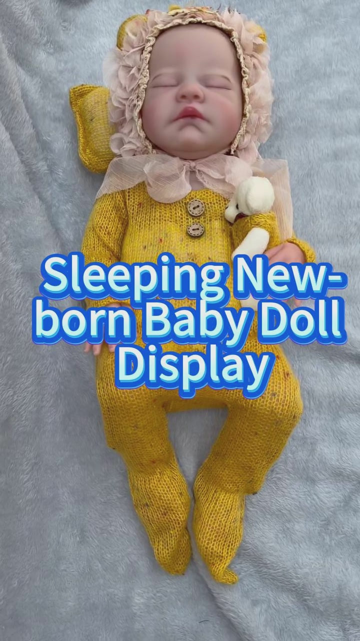 50 cm Full-Vinyl-Reborn-Puppe Simulationsbaby, hochentwickelt und exquisit bemalt