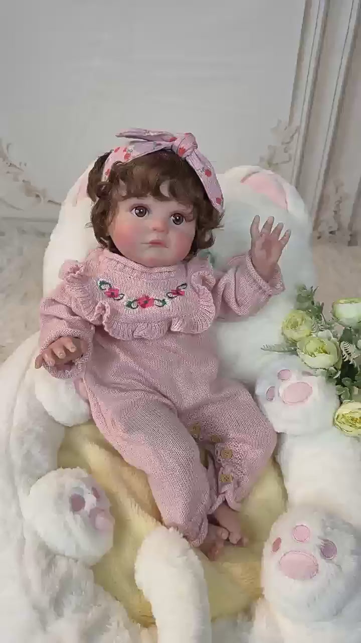 24 Zoll 60 cm Reborn-Puppe Pflanze veröffentlicht Höhe Farbe