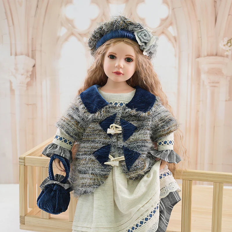 Modern Realistic Girl Doll Toy 28 Inch/70cm Beautiful Hand-painted Adorable Doll - Reborn Doll Australia