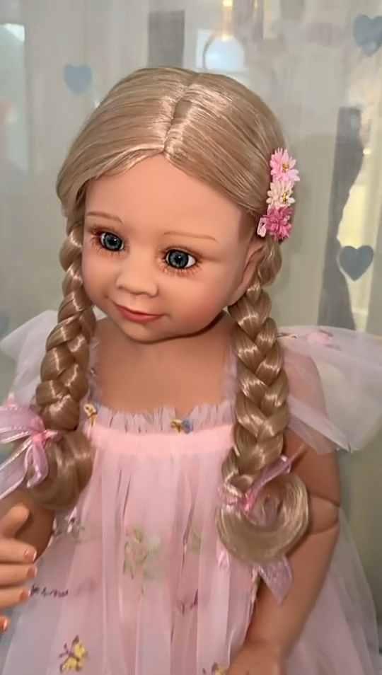80 cm Mädchenpuppe, hochrealistische Puppe, BJD-Gelenkpuppe