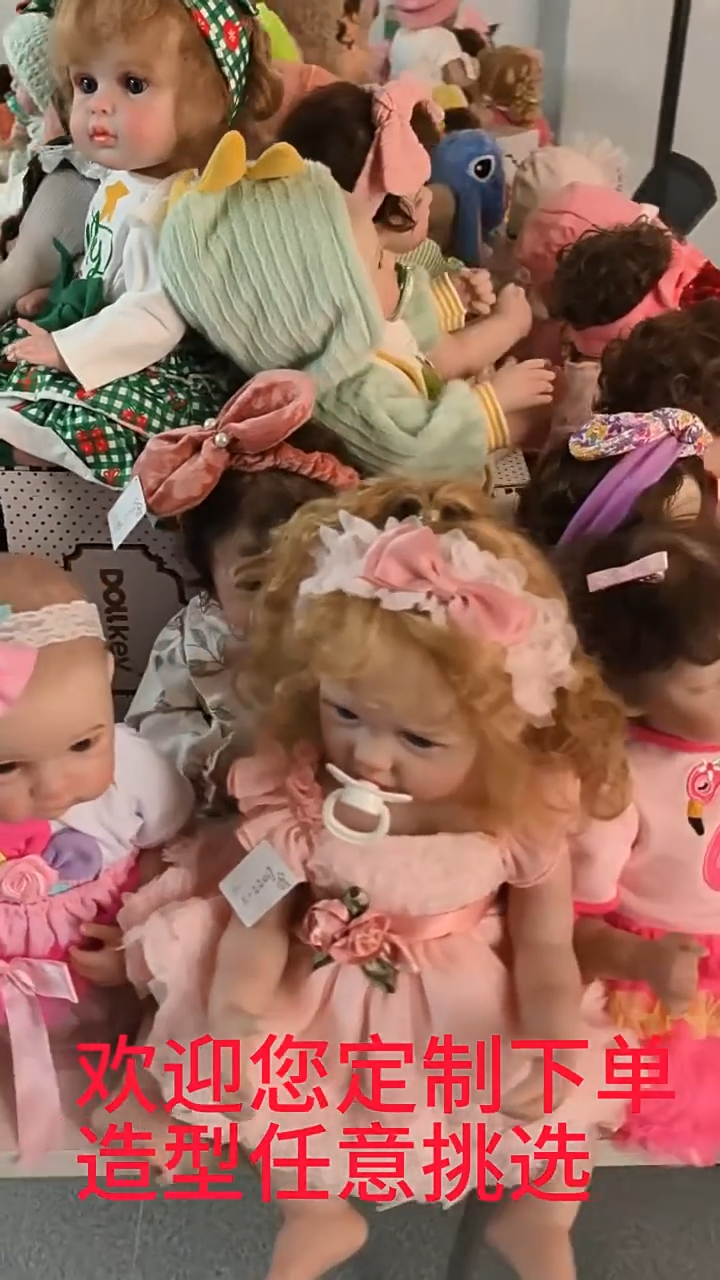 45 cm Reborn-Puppenkleidung Höhe Farbe Simulationsbaby