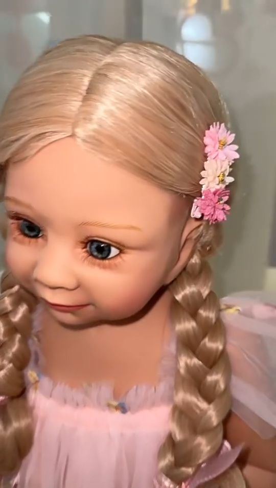 80 cm Mädchenpuppe, hochrealistische Puppe, BJD-Gelenkpuppe